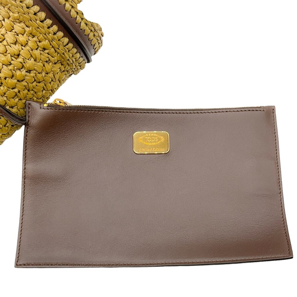Tod's Brown Crochet Shopping Tote - Picture 9 of 9